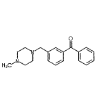 CAS#: 898788-28-8, {3-[(4-Methyl-1-piperazinyl)methyl]phenyl}(phenyl)methanone