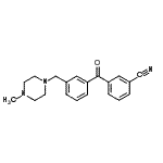 CAS#: 898788-44-8, 3-{3-[(4-Methyl-1-piperazinyl)methyl]benzoyl}benzonitrile