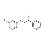 CAS 登录号：898788-63-1， 3-(3-氟苯基)-1-苯基-1-丙酮