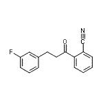 CAS 登录号：898788-79-9， 2-[3-(3-氟苯基)丙酰]苯甲腈