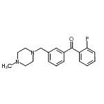 CAS#: 898788-98-2, (2-Fluorophenyl){3-[(4-methyl-1-piperazinyl)methyl]phenyl}methanone