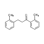 CAS 登录号：898789-04-3， 1,3-二(2-甲基苯基)-1-丙酮