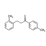 CAS#: 898789-10-1, 3-(2-Methylphenyl)-1-(4-methylphenyl)-1-propanone