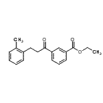 CAS 登录号：898789-30-5， 乙基3-[3-(2-甲基苯基)丙酰]苯甲酸酯