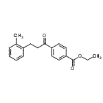 CAS 登录号：898789-32-7， 乙基4-[3-(2-甲基苯基)丙酰]苯甲酸酯
