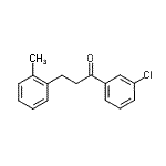 CAS#: 898789-42-9, 1-(3-Chlorophenyl)-3-(2-methylphenyl)-1-propanone