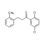 CAS#: 898789-99-6, 1-(2,5-Dichlorophenyl)-3-(2-methylphenyl)-1-propanone