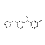 CAS#: 898790-07-3, [3-(2,5-Dihydro-1H-pyrrol-1-ylmethyl)phenyl](3-fluorophenyl)methanone
