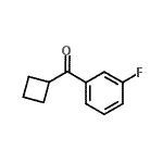 CAS#: 898790-64-2, Cyclobutyl(3-fluorophenyl)methanone