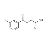 CAS#: 898790-80-2, 4-(3-Iodophenyl)-4-oxobutanoic acid