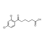 CAS#: 898791-22-5, 6-(2,4-Dichlorophenyl)-6-oxohexanoic acid