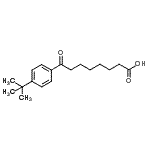 CAS#: 898791-47-4, 8-[4-(2-Methyl-2-propanyl)phenyl]-8-oxooctanoic acid