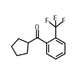 CAS 登录号：898791-64-5， 环戊基[2-(三氟甲基)苯基]甲酮