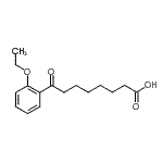 CAS#: 898791-65-6, 8-(2-Ethoxyphenyl)-8-oxooctanoic acid