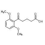 CAS 登录号：898792-47-7， 5-(2,6-二甲氧基苯基)-5-氧代戊酸