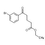 CAS#: 898792-69-3, Ethyl 5-(3-bromophenyl)-5-oxopentanoate