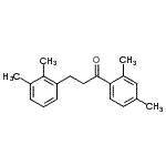 CAS 登录号：898792-74-0， 3-(2,3-二甲基苯基)-1-(2,4-二甲基苯基)-1-丙酮