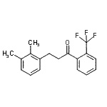 CAS 登录号：898793-04-9， 3-(2,3-二甲基苯基)-1-[2-(三氟甲基)苯基]-1-丙酮