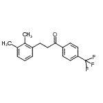 CAS 登录号：898793-10-7， 3-(2,3-二甲基苯基)-1-[4-(三氟甲基)苯基]-1-丙酮