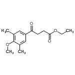 CAS#: 898793-18-5, Ethyl 4-(4-methoxy-3,5-dimethylphenyl)-4-oxobutanoate