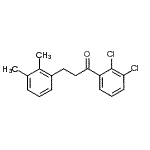 CAS 登录号：898793-23-2， 1-(2,3-二氯苯基)-3-(2,3-二甲基苯基)-1-丙酮
