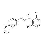 CAS#: 898793-75-4, 1-(2,6-Dichlorophenyl)-3-(4-methoxyphenyl)-1-propanone