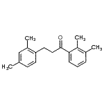 CAS 登录号：898794-02-0， 1-(2,3-二甲基苯基)-3-(2,4-二甲基苯基)-1-丙酮