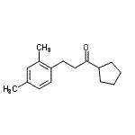 CAS 登录号：898794-68-8， 1-环戊基-3-(2,4-二甲基苯基)-1-丙酮