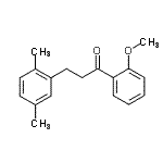 CAS#: 898794-80-4, 3-(2,5-Dimethylphenyl)-1-(2-methoxyphenyl)-1-propanone