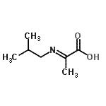 CAS#: 89895-61-4, (2E)-2-(Isobutylimino)propanoic acid