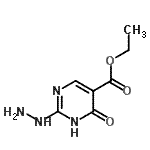CAS#: 89897-54-1, Ethyl 2-hydrazino-6-oxo-1,6-dihydro-5-pyrimidinecarboxylate
