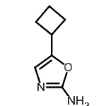 CAS#: 899421-56-8, 5-Cyclobutyl-1,3-oxazol-2-amine