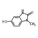 CAS#: 89945-35-7, 5-Hydroxy-1-methyl-1,3-dihydro-2H-benzimidazol-2-one