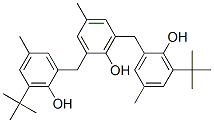 CAS 登录号：90-68-6， 2,6-双[[3-(叔丁基)-2-羟基-5-甲苯基]甲基]-4-甲基苯酚