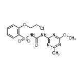 CAS#: 9000-02-6, 2-(2-Chloroethoxy)-N-[(4-methoxy-6-methyl-1,3,5-triazin-2-yl)carbamoyl]benzenesulfonamide