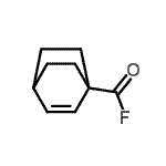 CAS#: 90014-06-5, Bicyclo[2.2.2]oct-2-ene-1-carbonyl fluoride