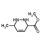 CAS#: 90048-21-8, Methyl 6-methyl-1,2,3,6-tetrahydro-3-pyridazinecarboxylate