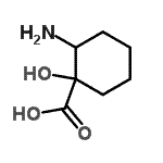 CAS 登录号：90049-05-1， 2-氨基-1-羟基-环己烷羧酸