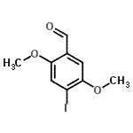 CAS#: 90064-47-4, 4-Iodo-2,5-dimethoxybenzaldehyde
