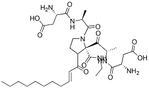 CAS#: 90068-11-4, Undecenoyl-aspartyl-dialanyl-proline ethylamide