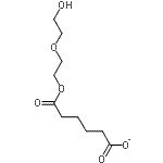 CAS#: 9010-89-3, 6-[2-(2-Hydroxyethoxy)ethoxy]-6-oxohexanoate