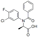 CAS 登录号：90134-59-1， (2R)-2-[苯甲酰基-(3-氯-4-氟苯基)氨基]丙酸