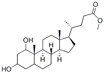 CAS 登录号：90134-61-5， 1,3-二羟基胆烷-24-酸甲酯