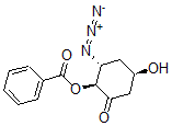 CAS 登录号：90146-07-9， 3-叠氮基-2-苯甲酰氧基-5-羟基环己酮