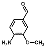CAS#: 90151-40-9, 4-Amino-3-methoxybenzaldehyde