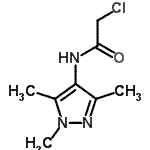 CAS#: 90153-58-5, 2-Chloro-N-(1,3,5-trimethyl-1H-pyrazol-4-yl)acetamide