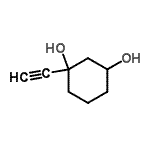 CAS#: 90199-11-4, 1-Ethynyl-1,3-cyclohexanediol