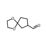 CAS#: 90199-54-5, 1,4-Dioxaspiro[4.4]nonane-7-carbaldehyde