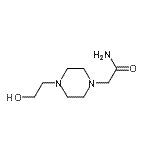 CAS 登录号：90228-11-8， 2-[4-(2-羟基乙基)-1-哌嗪基]乙酰胺