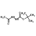 CAS 登录号：90271-04-8， 2-甲基-2-丙基2-乙酰基肼羧酸酯